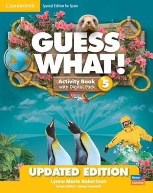 Robertson, Lynne Marie. Guess What! Level 5 Activity Book with Digital Pack and Home Booklet Special Edition for Spain Updated. Cambridge University Press, 2026.