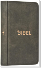 Die Bibel - Schlachter 2000 - Miniaturausgabe (illustrierter fester Einband - Antikleder-Optik)