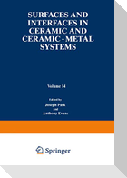 Surfaces and Interfaces in Ceramic and Ceramic ¿ Metal Systems