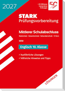 STARK Lösungen zu Englisch - Mittlerer Schulabschluss (MSA) 2027 NRW - Prüfungsvorbereitung