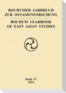 Bochumer Jahrbuch zur Ostasienforschung
