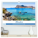 Rhodos - Die faszinierende Insel in der Ägäis (hochwertiger Premium Wandkalender 2024 DIN A2 quer), Kunstdruck in Hochglanz