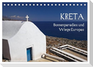 Kreta - Sonnenparadies und Wiege Europas (Tischkalender 2025 DIN A5 quer), CALVENDO Monatskalender