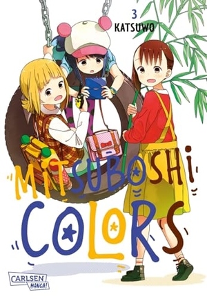 Katsuwo. Mitsuboshi Colors 3 - Lustiger Shojo-Manga über drei quirlige Mädchen und ihre Pandakatze, die den Ueno-Park in Tokyo beschützen - Einfach nur kawaii!. Carlsen Verlag GmbH, 2025.