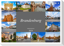 Brandenburg Impressionen (Tischkalender 2024 DIN A5 quer), CALVENDO Monatskalender