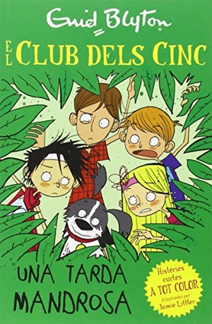Blyton, Enid / Jamie Littler. Els cinc. Una tarda mandrosa. Editorial Juventud, S.A., 2014.