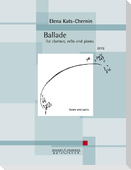 Ballade - Klarinette in B, Violoncello und Klavier.