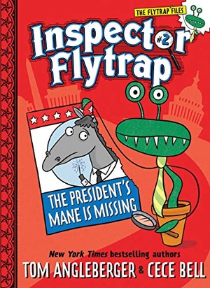 Angleberger, Tom. Inspector Flytrap in the President's Mane Is Missing (Inspector Flytrap #2) - Volume 2. Amulet Books, 2016.