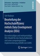 Beurteilung der Hochschuleffizienz mittels Data Envelopment Analysis (DEA)