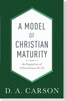 A Model of Christian Maturity