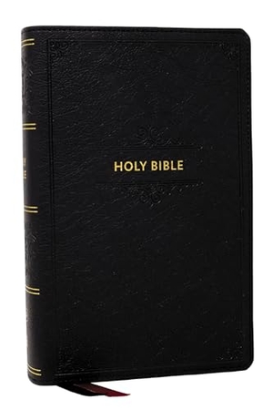 Thomas Nelson. KJV Personal Size Large Print End-of-Verse Reference Bible, Black Leathersoft, Red Letter, Comfort Print (Thumb Indexed). Thomas Nelson Publishers, 2026.