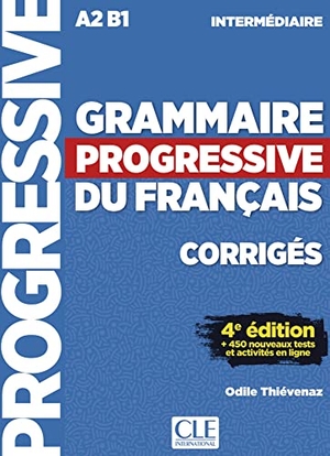 Grammaire progressive du français, Niveau intermédiaire. Lösungsheft + Online - 3ème édition avec 680 exercices. Klett Sprachen GmbH, 2017.