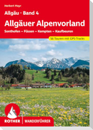 ROTHER Wanderführer Allgäu Band 4 - Allgäuer Alpenvorland
