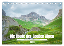 Die Route der Großen Alpen - Das Guisane-Tal und Briançonnais (Tischkalender 2024 DIN A5 quer), CALVENDO Monatskalender