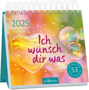 Postkartenkalender Ich wünsch dir was 2025. Ars Edition GmbH, 2024.