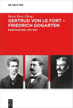 Renz, Horst (Hrsg.). Gertrud von le Fort - Friedrich Gogarten - Briefwechsel 1911-1927. Walter de Gruyter, 2022.