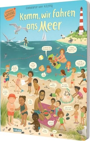 Kitzing, Constanze Von. Komm, wir fahren ans Meer (Constanze von Kitzings Wimmelgeschichten 4). Carlsen Verlag GmbH, 2025.