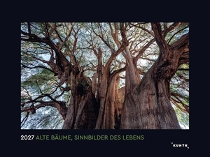 Alte Bäume, Sinnbilder des Lebens - KUNTH Wandkalender 2027 - Hochwertiger, bildstarker Kalender mit Spiralbindung im Großformat. Kunth GmbH Kalender, 2026.