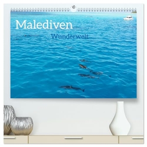 Photografie-Iam. Ch, Photografie-Iam. Ch. MALEDIVEN Wunderwelt (hochwertiger Premium Wandkalender 2025 DIN A2 quer), Kunstdruck in Hochglanz - Traumhafte Malediven. Calvendo, 2024.