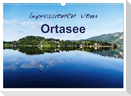Impressionen vom Ortasee (Wandkalender 2025 DIN A3 quer), CALVENDO Monatskalender