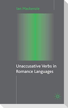 Unaccusative Verbs in Romance Languages