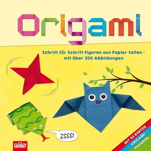 Origami - Schritt für Schritt Figuren aus Papier falten - mit über 200 Abbildungen. Neuer Favorit Verlag, 2023.