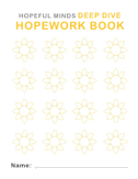 Hopeful Minds Deep Dive Hopework Book by The Shine Hope Company