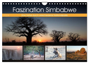 Faszination Simbabwe (Wandkalender 2024 DIN A4 quer), CALVENDO Monatskalender