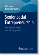 Senior Social Entrepreneurship