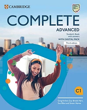 Archer, Greg / Brook-Hart, Guy et al. Complete Advanced. Third Edition. Student's Book with Answers with Digital Pack - Third Edition. Student's Book with Answers with Digital Pack. Klett Sprachen GmbH, 2023.