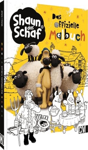 Shaun das Schaf Das offizielle Malbuch. Velber Verlag, 2023.