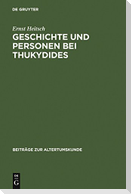 Geschichte und Personen bei Thukydides