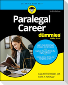 Paralegal Career For Dummies