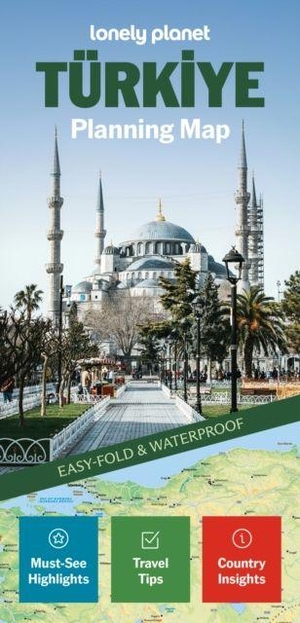 Lonely Planet. Lonely Planet Turkiye Planning Map. Lonely Planet, 2026.