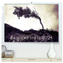 Baumporträts 2024 (hochwertiger Premium Wandkalender 2024 DIN A2 quer), Kunstdruck in Hochglanz