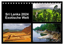 Sri Lanka 2024 ¿ Exotische Welt (Tischkalender 2024 DIN A5 quer), CALVENDO Monatskalender