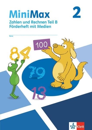 MiniMax 2. Förderheft Zahlen und Rechnen Teil B mit Medien Klasse 2 - Förderheft Zahlen und Rechnen Teil B mit Medien Klasse 2. Klett Ernst /Schulbuch, 2026.