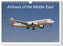 Airliners of the Middle East (Wall Calendar 2025 DIN A4 landscape), CALVENDO 12 Month Wall Calendar