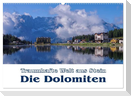 Die Dolomiten - Traumhafte Welt aus Stein (Wandkalender 2025 DIN A2 quer), CALVENDO Monatskalender