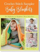 Crochet Stitch Sampler Baby Blankets