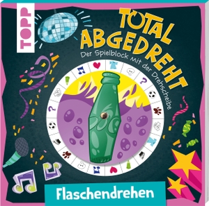 Beck, Benedikt. Total abgedreht! Spieleblock mit Drehscheibe - Flaschendrehen - Spieleklassiker mit neuem Dreh. Frech Verlag GmbH, 2023.