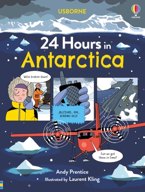 Prentice, Andy. 24 Hours in Antarctica. Usborne Books, 2024.