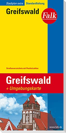 Falk Stadtplan Extra Standardfaltung Greifswald 1:15 000