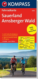 Sauerland - Arnsberger Wald 1 : 70 000