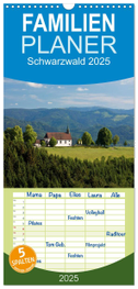 Familienplaner 2025 - Schwarzwald 2025 mit 5 Spalten (Wandkalender, 21 x 45 cm) CALVENDO
