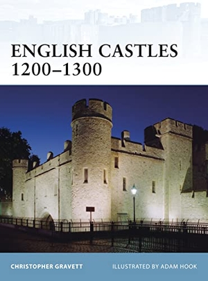 Gravett, Christopher. English Castles 1200-1300. Bloomsbury USA, 2009.