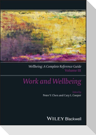 Work and Wellbeing