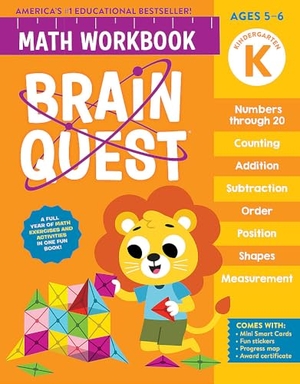 Publishing, Workman. Brain Quest Math Workbook - Kindergarten. Storey, 2024.