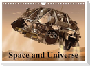 Space and Universe (Wall Calendar 2025 DIN A4 landscape), CALVENDO 12 Month Wall Calendar
