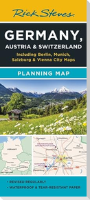 Rick Steves Germany, Austria & Switzerland Planning Map